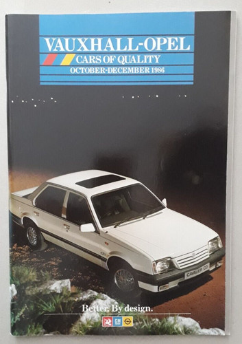 Vauxhall opel brochure 1986 - /,