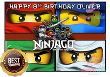 Ninjago Edible Cake Toppers &
