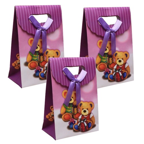 Set gift bags with bow - of,