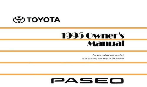 1995 toyota paseo - toyota,