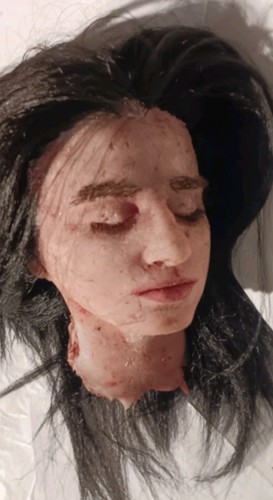 Silicone horror movie prop - movie,