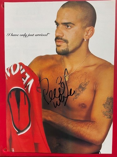 Juan sebastian veron signed - sebastian,