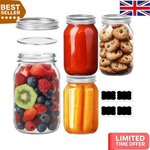 Airtight wide mouth mason jars - mouth,