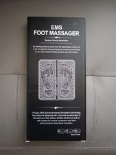 EMS Foot Massager Mat Electric Pad Blood muscle circulation relief Pain LED, USB