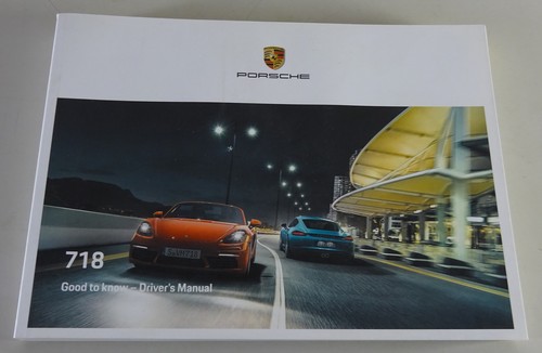 Owner manual porsche 718 - |,