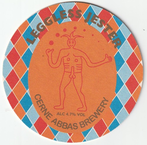 Beer mat cerne abbas - cerne,