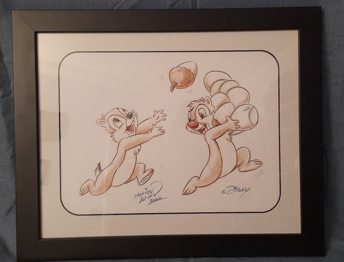 Original disney artwork chip - disney, "chip