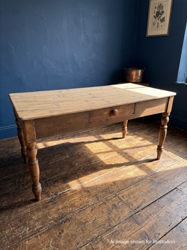 Antique pine farmhouse dining - antique,