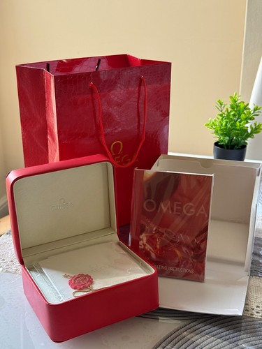 Omega watch presentation - watch,