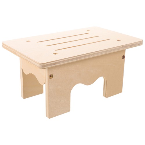 Wood rectangle step stool for - step,