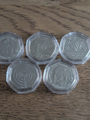 Selection royal mint 50p - royal,