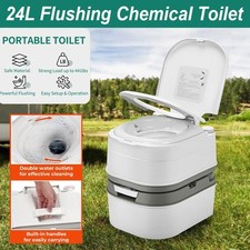24L Portable Toilet Flushing