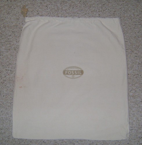 Fossil purse dust bag - fossil,