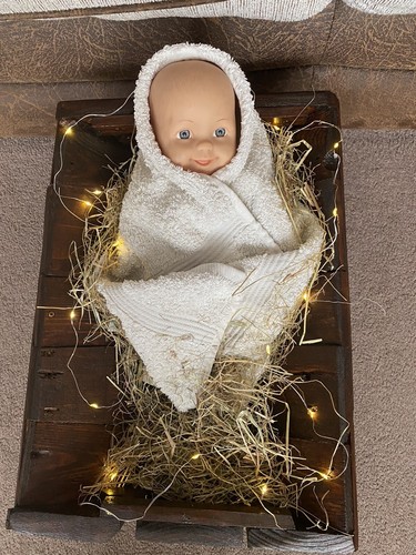 Christmas nativity manger - nativity,