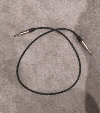 1m Neutrik Mono Jack Guitar/Pedalboard Lead, Black -  Unbalanced Sommer Cable.