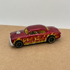 Hot Wheels Rod '55 Chevy Gasser Flames Diecast Combi P&P #D
