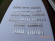 52 SILVER PLATE OLD ENGLISH