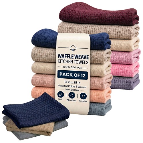 Premium waffle weave kitchen - waffle,