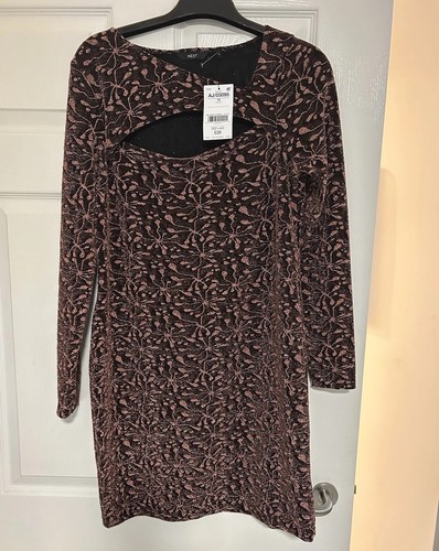 Next gold sparkle dress from - dress,