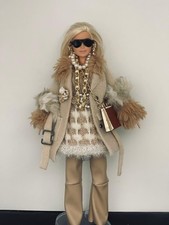 Barbie doll in designer