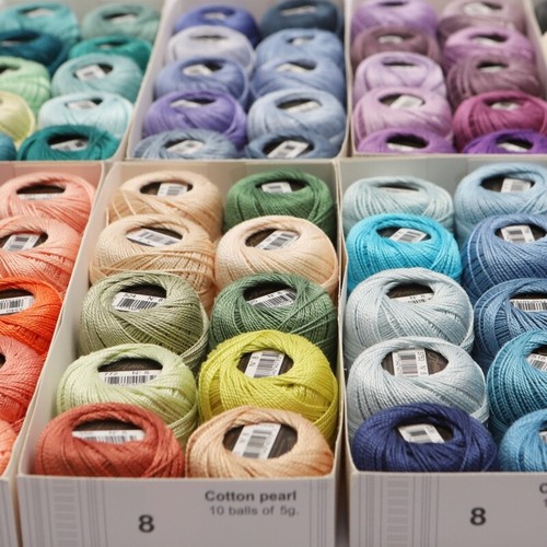10pcs box pearl cotton - pearl,