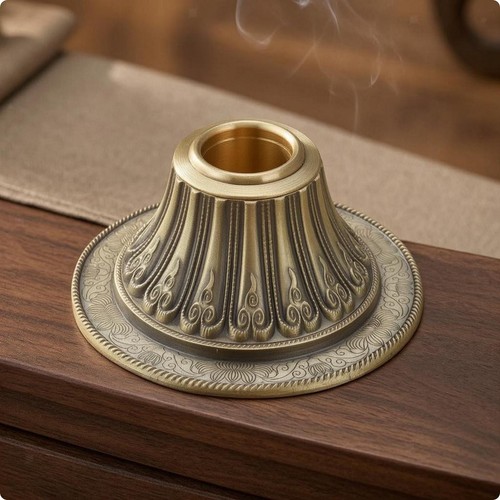 Engraved prayer wheel base - prayer,