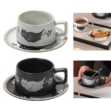 Tea Cup and Saucer Set Ceramic