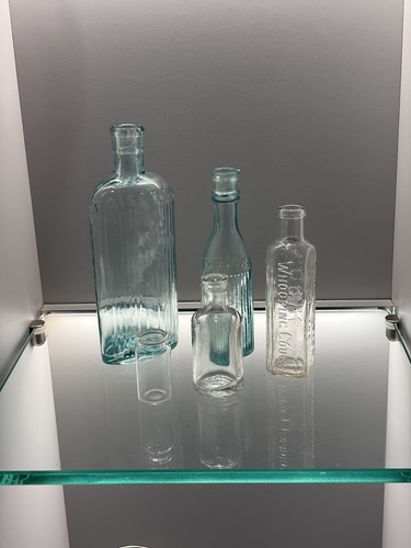 Clear green antique - green, glass