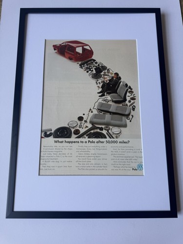 Framed original mk2 polo c - original,