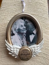 Memorial photo frame standing