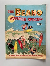 Beano Summer Special Comic 1972 VG+ RARE