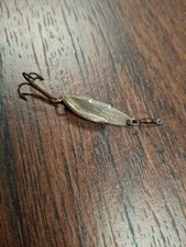 Vintage Hardy Bros Fly Minnow Spinner Silver 1 Inch England Fishing Lure