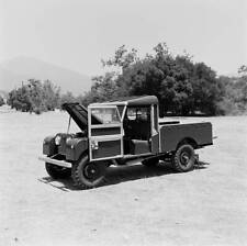 1957 Land Rover Series 1 109 Pickup Road Test 5 Motor Racing Old Photo
