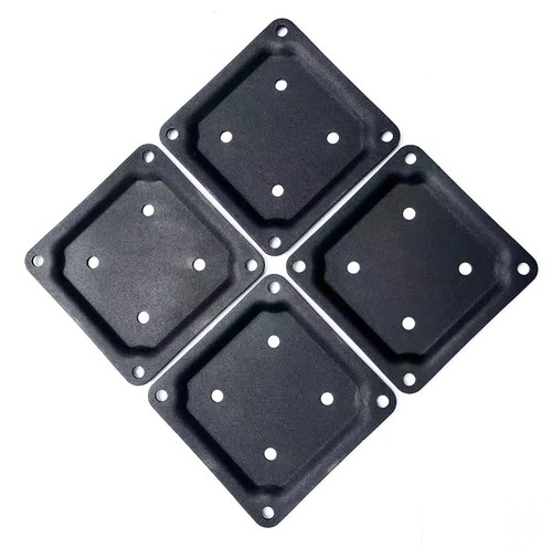 Wood post plate - 4", x