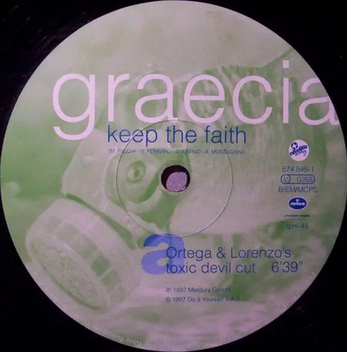 Graecia keep the faith - keep, vinyl