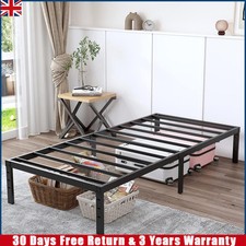 Strong Single Double King Bed 3ft/4ft/4ft6 Metal Bed Frame Bedroom Necsunmceyfmh