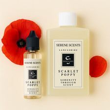 Scarlet Poppy Fragrance Oil 30ml 100ml Rich Floral Home Diffuser Scent