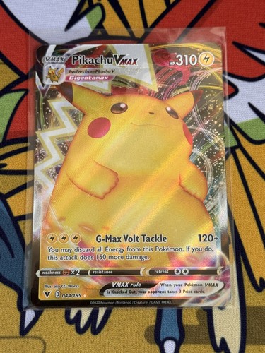 Pikachu vmax 044 - pikachu, 044/185