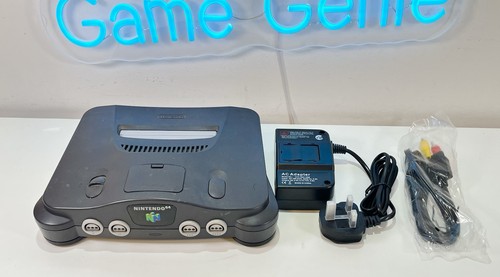 Nintendo grey n64 console - nintendo,