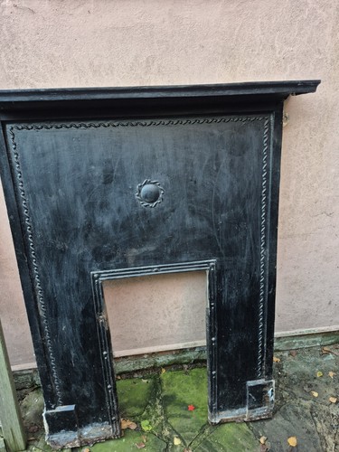 Victorian cast iron fireplace - victorian,