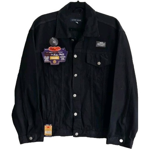 Black denim jacket size xxxl - jacket, size: