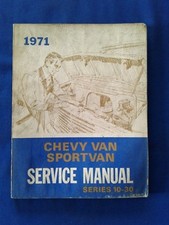 Chevy Van Sport Van Service