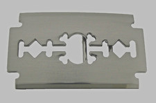 New Silver Razor Blade Barber