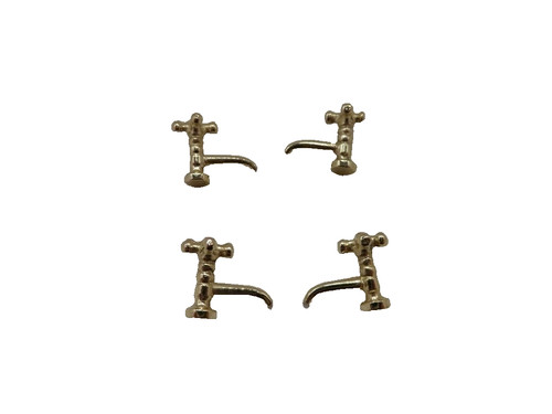 Dolls house kitchen - kitchen, taps