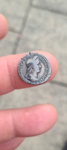 Sabina roman denarius coin - sabina,