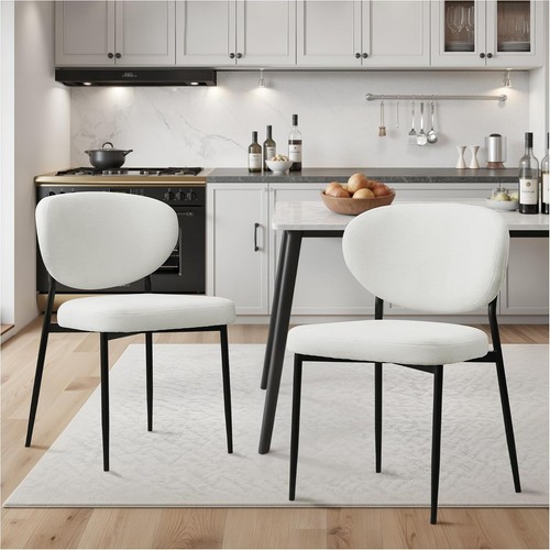 Upholstered dining chairs set - upholstered,