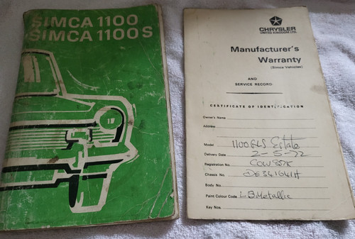 Simca 1100 100s - 1100,