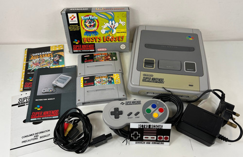 Snes console nintendo - snes,