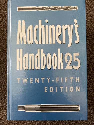 Machinery handbook 25th - handbook,