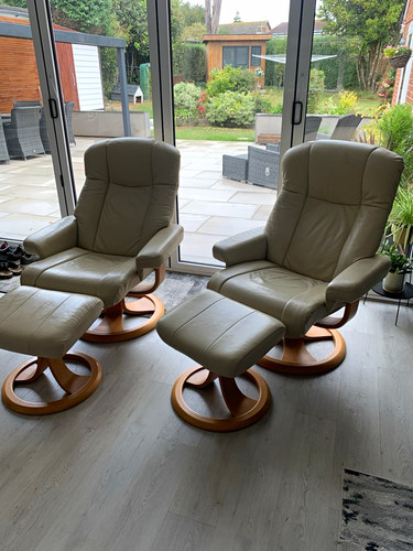 Leather recliner swivel chairs - recliner,